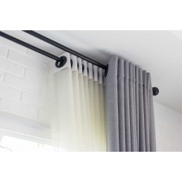 Curtain Rod Steel Finish...