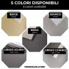 Kit di Rivestimento Tessuto per Cielo Auto - Colore Nero, Beige, Grigio, Economico con Gommapiuma 4mm